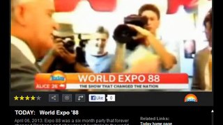 Sallyanne Atkinson on Expo 88 Brisbane Museum Display for the 25 th Anniversary