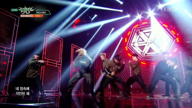 [160610] EXO - Monster (Comeback Stage) @ KBS Music Bank