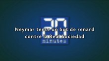 Nemar tent un but de renard contre la Real
