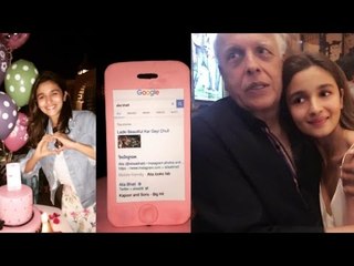 Alia Bhatt Gets An iPhone-Shaped Birthday Cake !