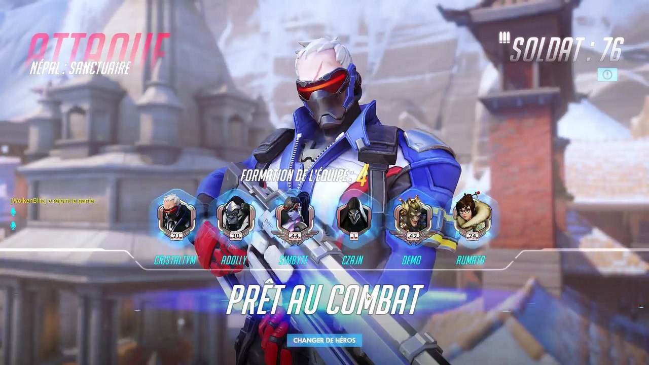 Overwatch Choc de la semaine Heros Mystere