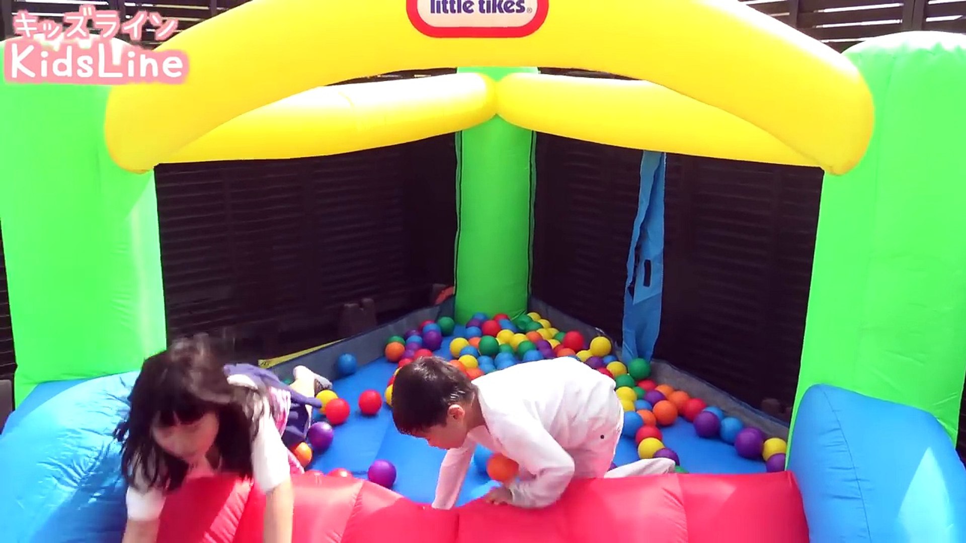 little tikes 2 in 1 wet dry bouncer