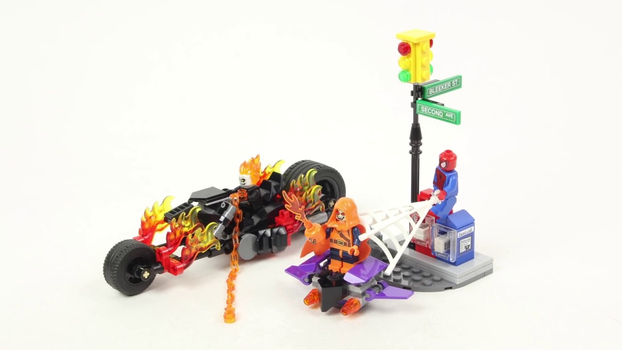 Lego Super Heroes 76058 Spider-Man- Ghost Rider Team-Up  - Lego Speed Build