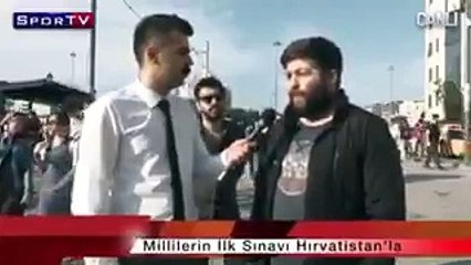 Canlı Yayında Taraftarın Milli Takım İsyanı