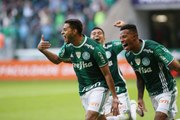 Palmeiras bate o Corinthians no Allianz com gol de Cleiton Xavier e assume vice-liderança
