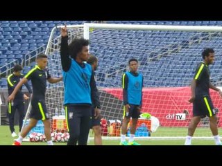 Seleção Brasileira pronta para enfrentar o Peru, pela Copa América Centenário