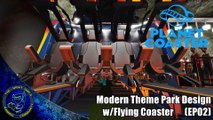 Planet Coaster (Alpha 2): Build A Park | New Flying Coaster & Family Area (EP02)