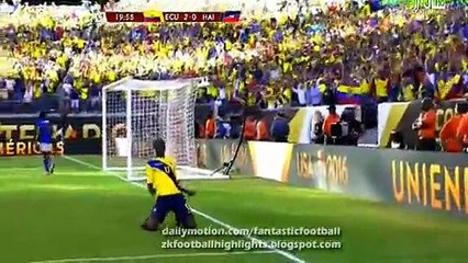 2-0 Jaime Ayoví Goal - Ecuador 2-0 Haiti Copa America