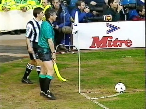 Leeds v Newcastle Utd & Nottingham F v Newcastle Utd 1995/96