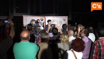 Juan Carlos Girauta y Toni Roldán. Acto Inicio campaña Barcelona Elecciones generales 2016