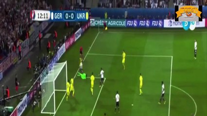 ملخص مباراة ألمانيا وأوكرانيا 2-0 يورو 2016
