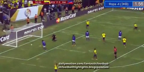 Christian Noboa Goal HD - Ecuador 3-0 Haiti - Copa America - 12-06-2016