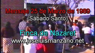 Sabado Santo, 25-3-1989