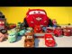 Pixar Cars from Disney Cars and Cars2 Carry Case with Neon Lightning McQueen Mater and Mack