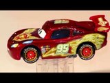 Pixar Cars Unboxing NEON Lightning McQueen with other McQueen Cars from Disney Cars and Cars2