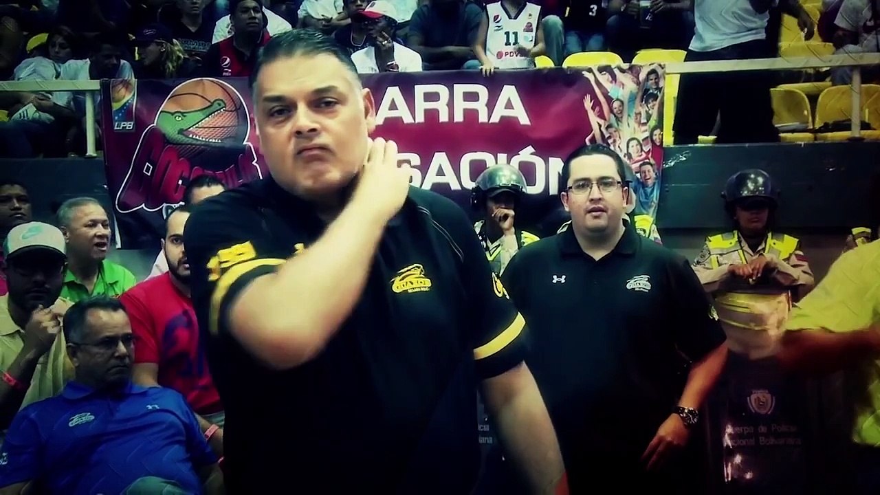 Jorge Hernandez Fernandez: Presentación de Guaros en la final de la LNB 2015