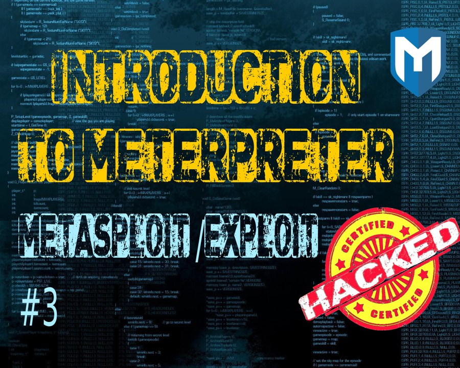 Metasploit/exploit#3 Introduction to Meterpreter