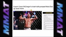 Sonnen: Conor McGregor MENTALLY CRACKED like Mike Tyson; Diaz coach: We got the last laugh; & more