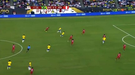 Filipe Louis Amazing Shout 0:0 | Brazil vs Peru (Copa America 2016) HD