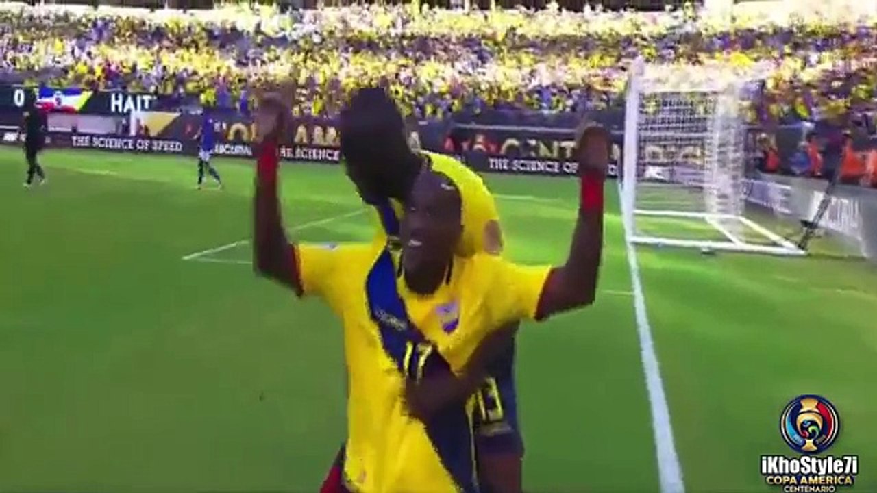 Ecuador vs Haiti 4-0 GOLES RESUMENコパアメリカ2016  Copa America 2016 Centenario