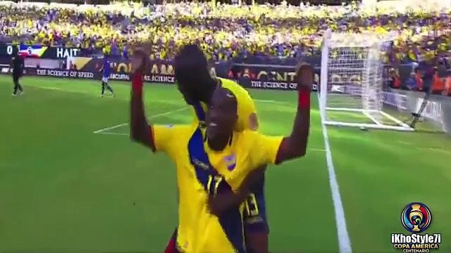Ecuador vs Haiti 4-0 GOLES RESUMENコパアメリカ2016 Copa America 2016 Centenario
