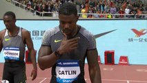 100m H, meeting DL de Shanghai, 14 mai 2016 - Gatlin en 9''94