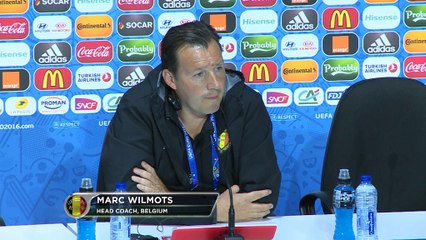 Groupe E - Wilmots : ''Conte peut préparer une équipe de guerriers''