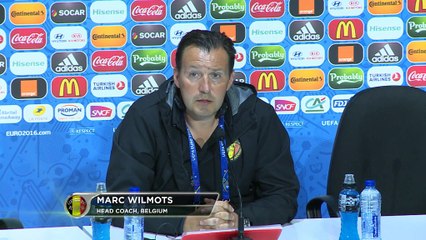Incidents - Wilmots : ''Rien à voir avec le sport de punir des joueurs''