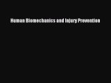 Read Human Biomechanics and Injury Prevention PDF Free