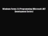 Download Windows Forms 2.0 Programming (Microsoft .NET Development Series) Ebook PDF