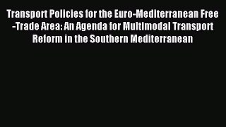 [PDF] Transport Policies for the Euro-Mediterranean Free-Trade Area: An Agenda for Multimodal
