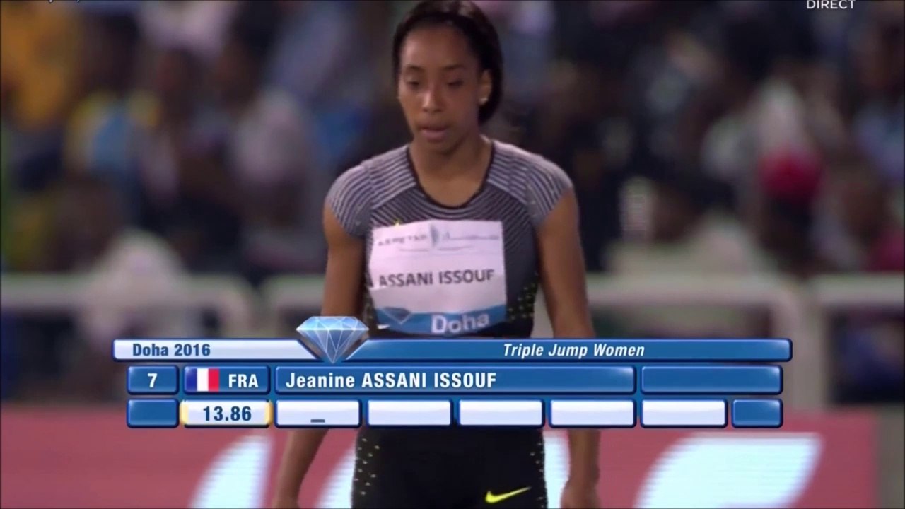 triple saut féminin, meeting DL de Doha, 06 mai 2016