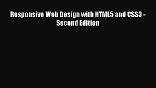 Read Responsive Web Design with HTML5 and CSS3 - Second Edition ebook textbooks