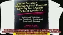 favorite   Social Decision MakingSocial Problem Solving For Middle School Students Skills And