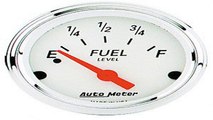 Auto Meter 1316 Arctic White Fuel Level Gauge