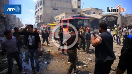 Pasar di Syria diserang, 21 terbunuh