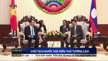 Chủ tịch nước Trần Đại Quang hội kiến Thủ tướng Lào