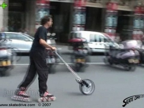 Skatedrive roller glisse ski urbain