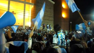DIARIO LA PROVINCIA SJ. Festejo Plaza 25 de Mayo. Argentina pasa a la Final