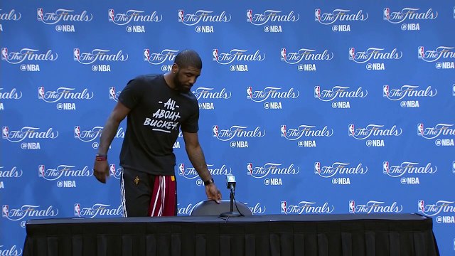 Kyrie Irving Interview Cavaliers vs Warriors - Game 5 June 12, 2016 NBA Finals Media Day
