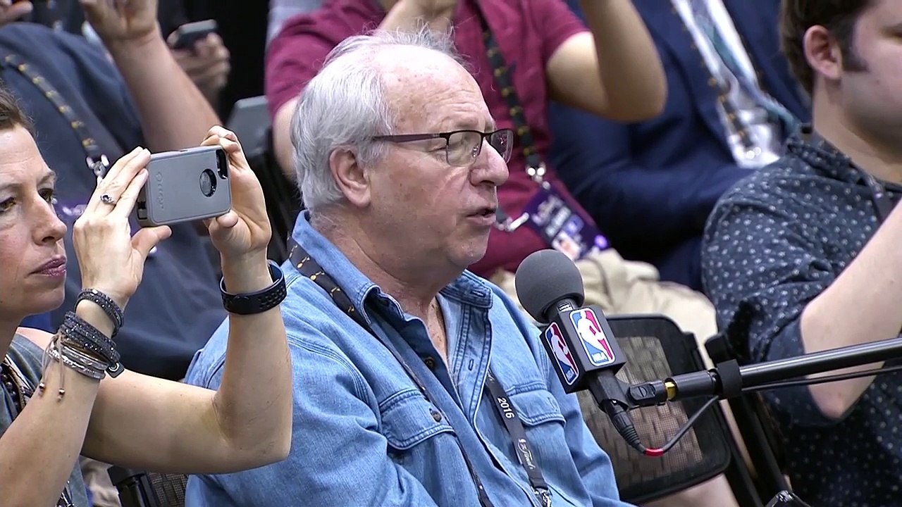 LeBron James Interview #1  Cavaliers vs Warriors - Game 5  June 12, 2016  NBA Finals Media Day