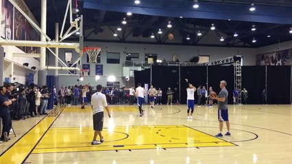 Stephen Curry Goes 9-for-10 from Three in Practice  Game 5 Preview  2016 NBA Finals