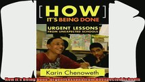 favorite   How Its Being Done Urgent Lessons from Unexpected Schools