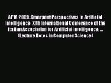 [PDF] AI*IA 2009: Emergent Perspectives in Artificial Intelligence: XIth International Conference