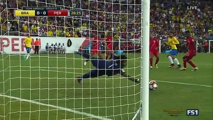 Peru vs Brazil 1-0 ★ Goal & Highlights ★ Copa America 2016 (ENGLISH)
