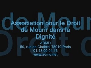 Véronique Attal de l'ADMD