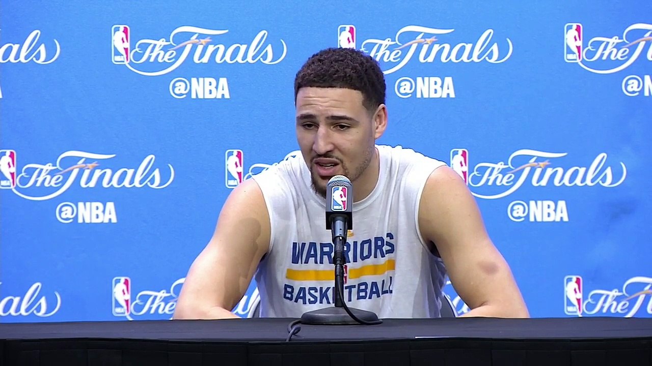 LeBron James Laughs at Klay's Comments  Cavaliers vs Warriors - Game 5 Preview  2016 NBA Finals