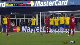 Brazil vs Peru 0-1 Copa America All Goals & Highlights 12-06-2016
