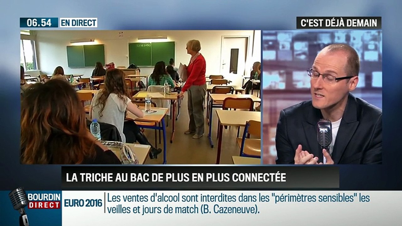 La chronique d'Anthony Morel: Quand la triche au Bac devient de plus en plus connectée - 13/06