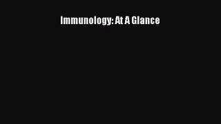 Download Immunology: At A Glance PDF Online